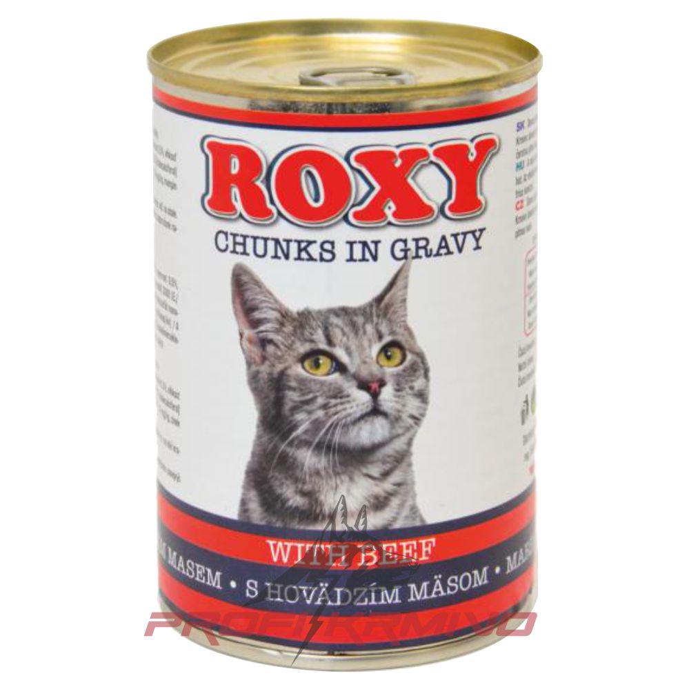 ROXY Cat With Beef (s hovädzím), 415 g