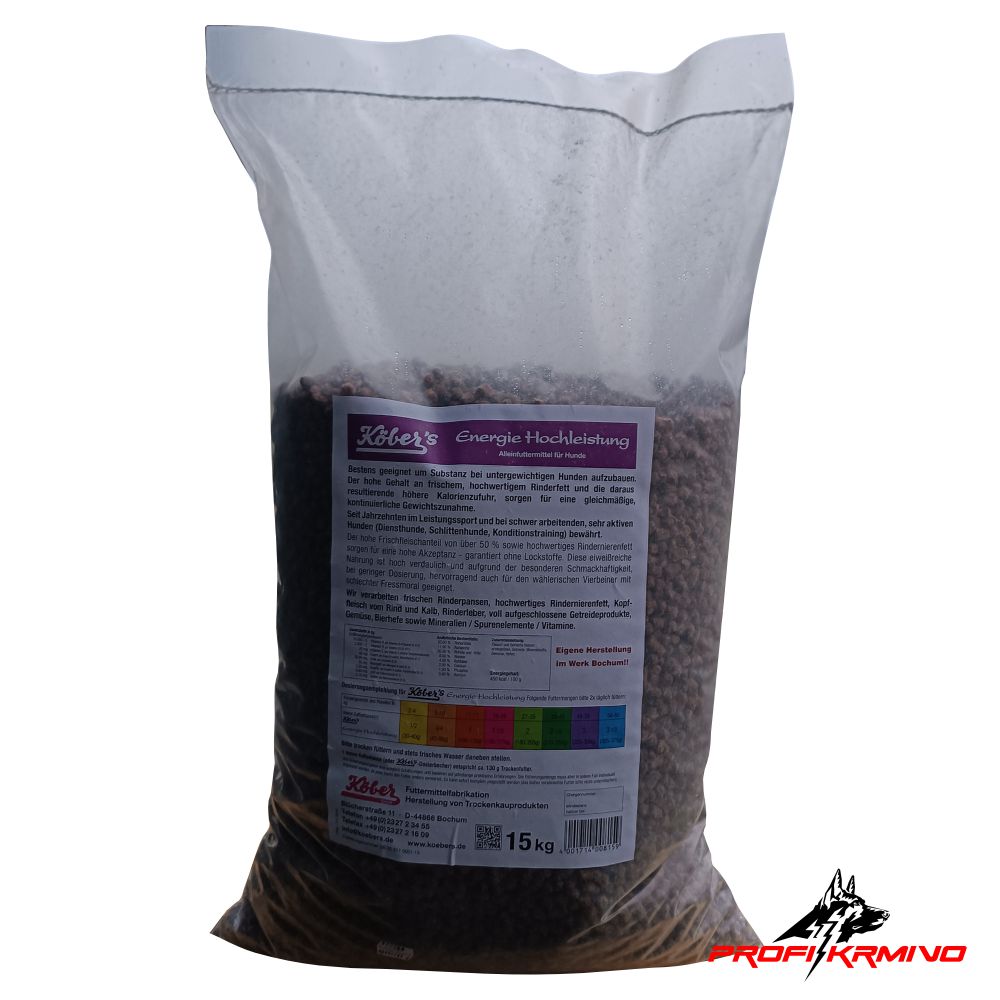 Köber’s Energie-Hochleistungsfutter, 15 kg