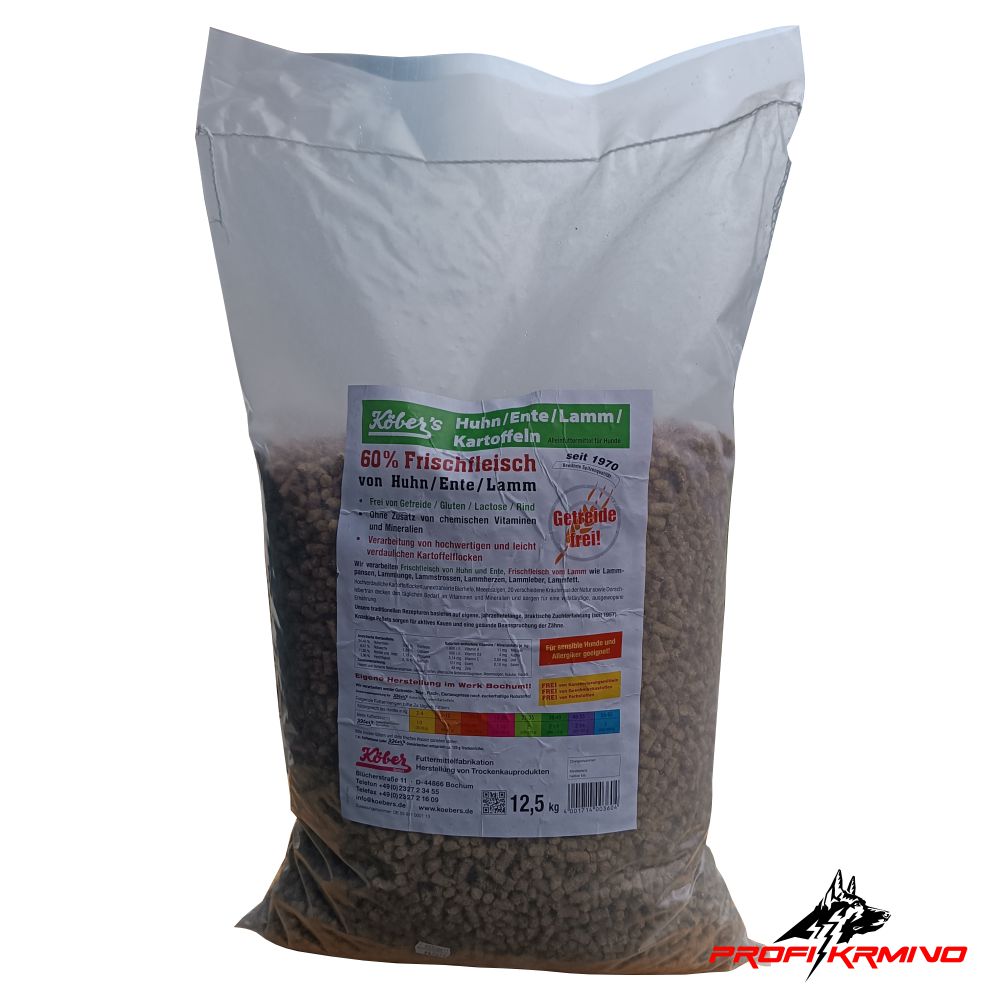 Köber’s Huhn/Ente/Lamm/Kartoffeln 12,5 kg
